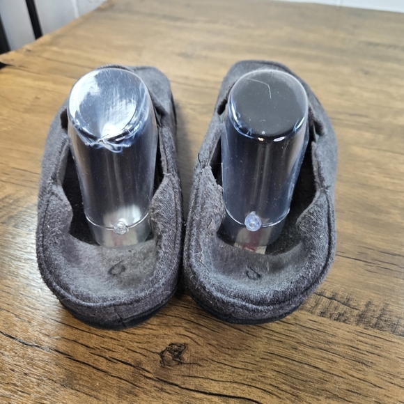 Olukai Moloa Huku Gray Textile Slip On Shoes - Picture 7 of 10